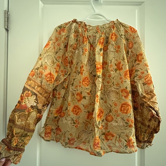 SPELL & THE GYPSY • Fall Seashell Blouse • Small • - Picture 3 of 7
